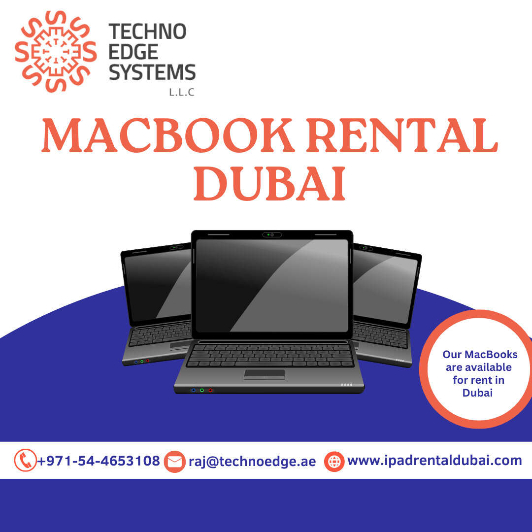 MacBook Rental in Dubai for Exhibitions & Conferences